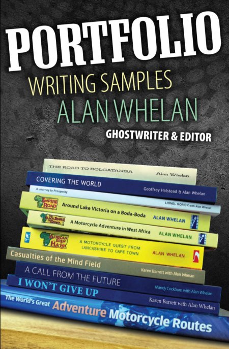 Portfolio Writing Samples by Alan Whelan Book Cover